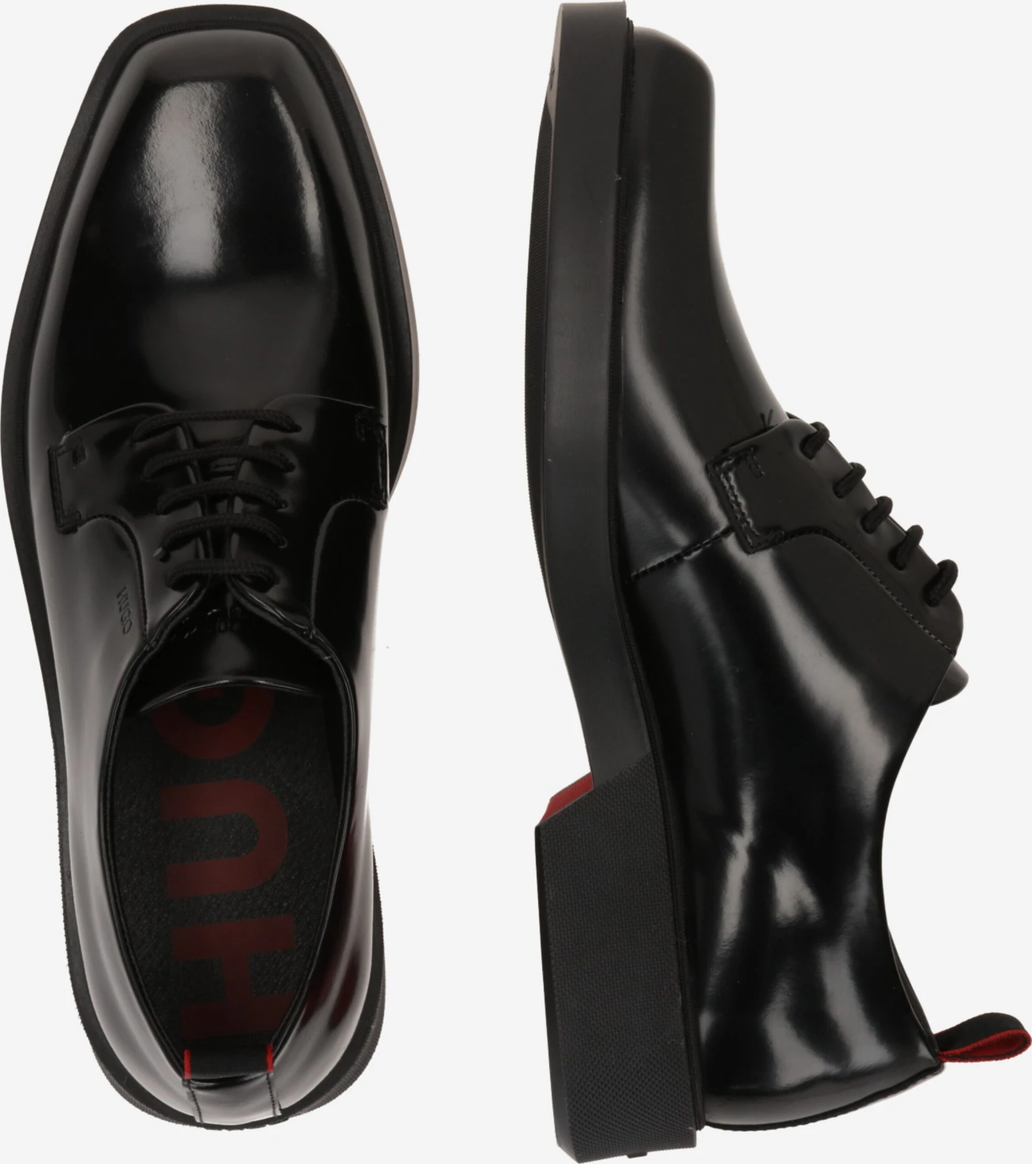 Hugo Casual Snøresko Snøresko Iker Mænd Sort 4 Hugo Casual Snøresko Snøresko Iker Mænd Sort - Billede 2