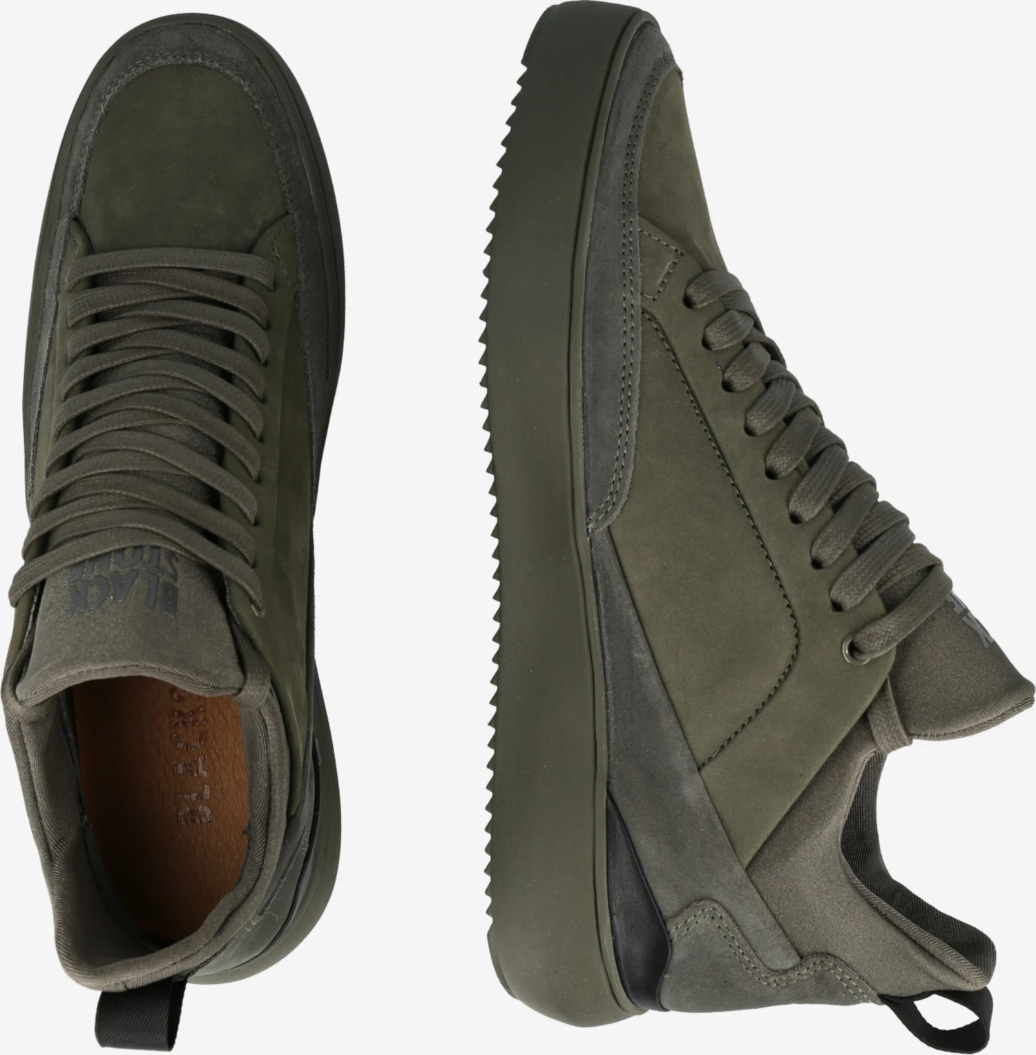 Blackstone Casual Sneakers Sneaker Low Mænd Khaki 4 Blackstone Casual Sneakers Sneaker Low Mænd Khaki - Billede 2