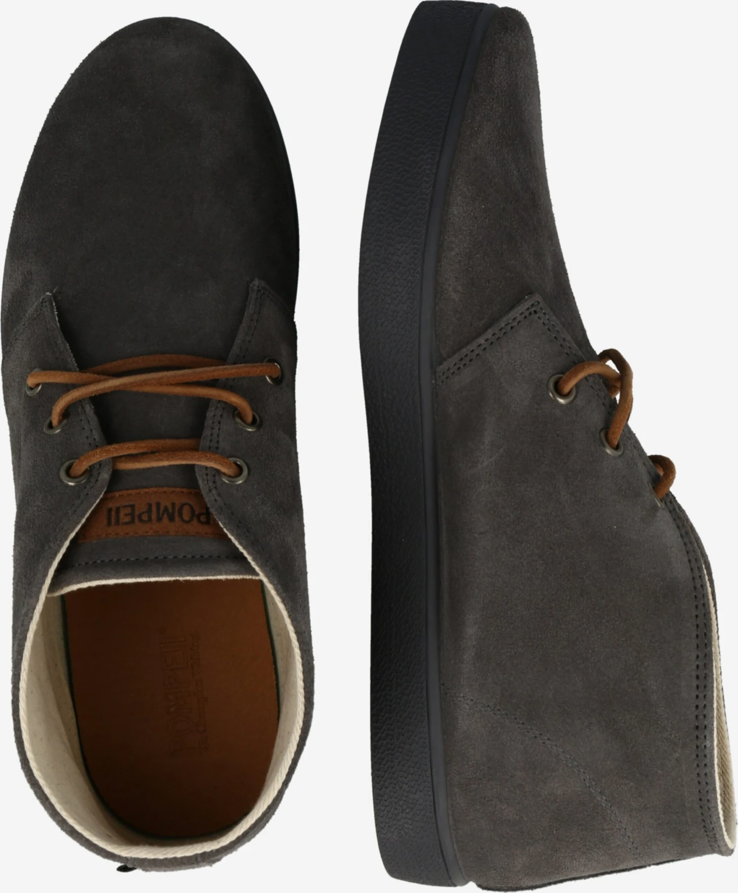 Pompeii Casual Snøresko Snøresko CATALINA Mænd Mørkegrå 4 Pompeii Casual Snøresko Snøresko CATALINA Mænd Mørkegrå - Billede 2