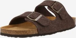 Shepherd Tøfler Pantoletter Mikael Mænd Brun-meleret