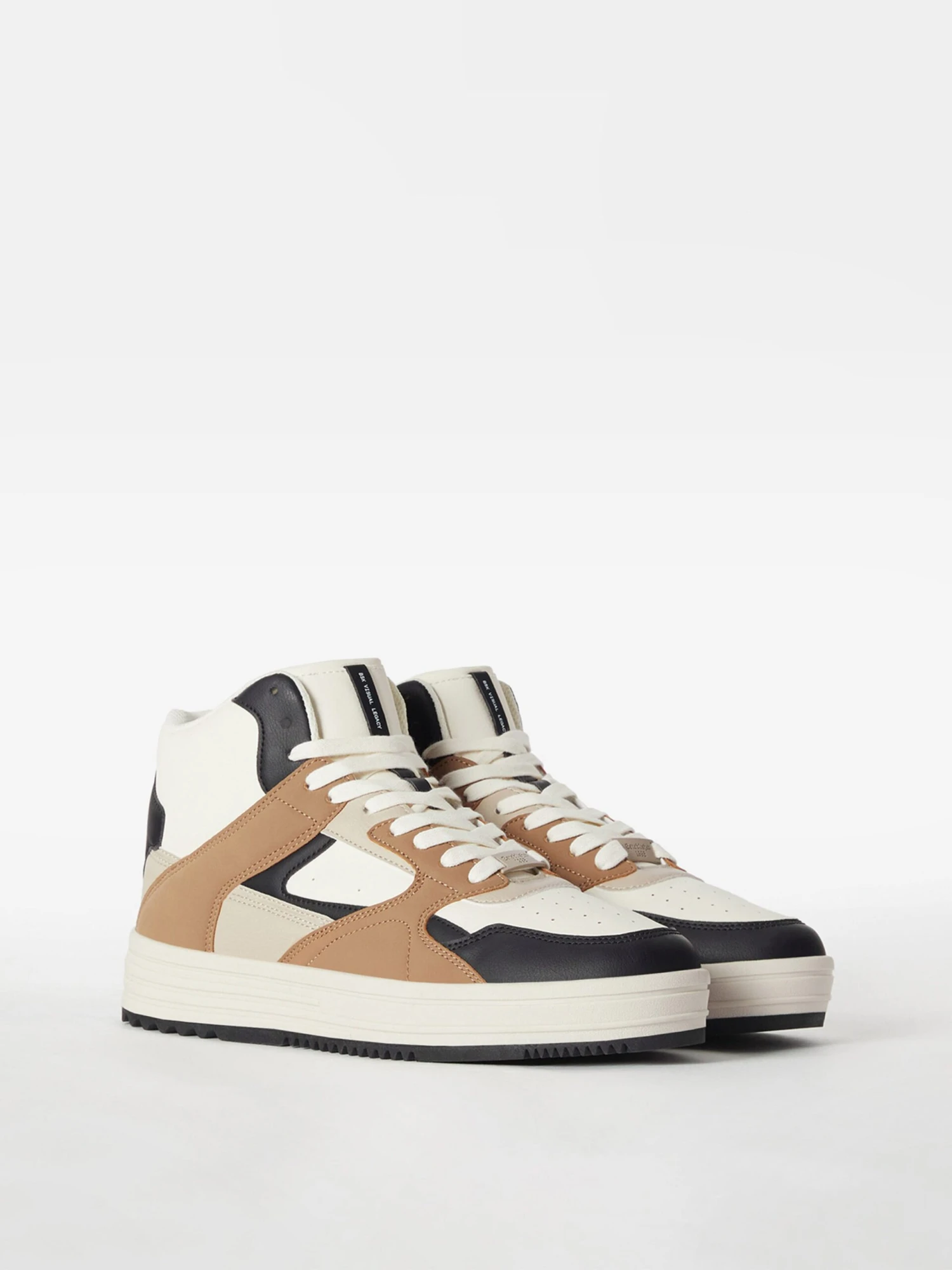 BERSHKA High Top Sneakers Sneaker High Mænd Blandingsfarvet 5 BERSHKA High Top Sneakers Sneaker High Mænd Blandingsfarvet - Billede 3