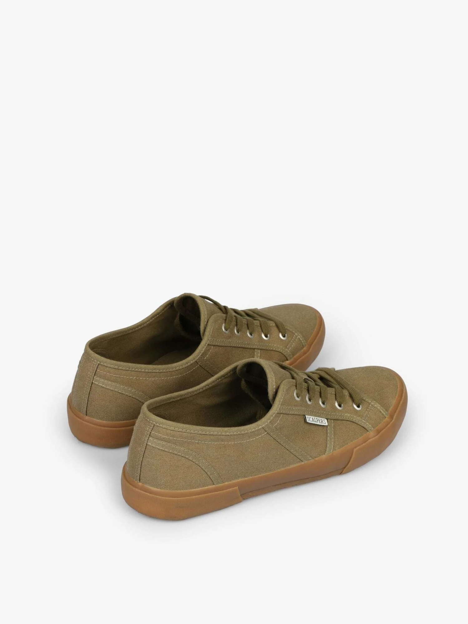 Scalpers Casual Sneakers Sneaker Low Roi Mænd Oliven 6 Scalpers Casual Sneakers Sneaker Low Roi Mænd Oliven - Billede 4