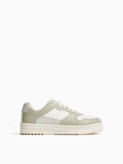 BERSHKA Casual Sneakers Sneaker Low Mænd Creme -Nike Sportswear e60768db375d9a654ad798d0a454116c
