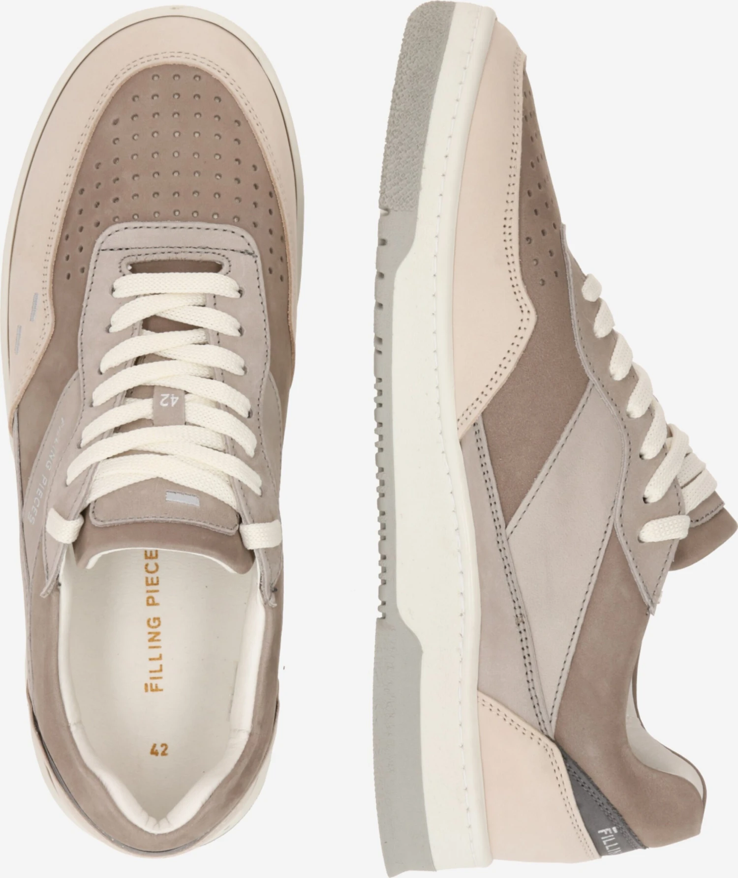 Filling Pieces Casual Sneakers Sneaker Low Mænd Beige / Mørkebeige 4 Filling Pieces Casual Sneakers Sneaker Low Mænd Beige / Mørkebeige - Billede 2