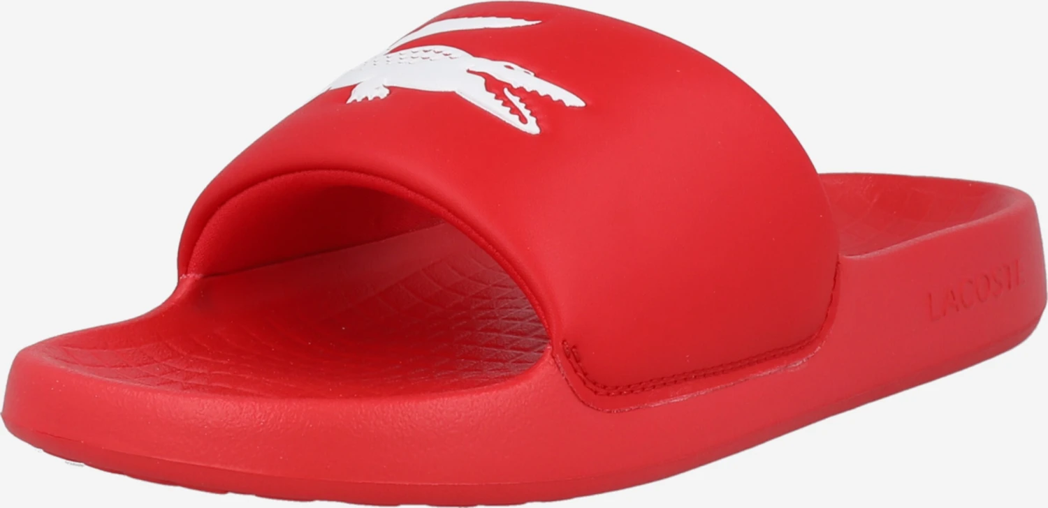 Lacoste Tøfler Pantoletter Mænd Rød 3 Lacoste Tøfler Pantoletter Mænd Rød