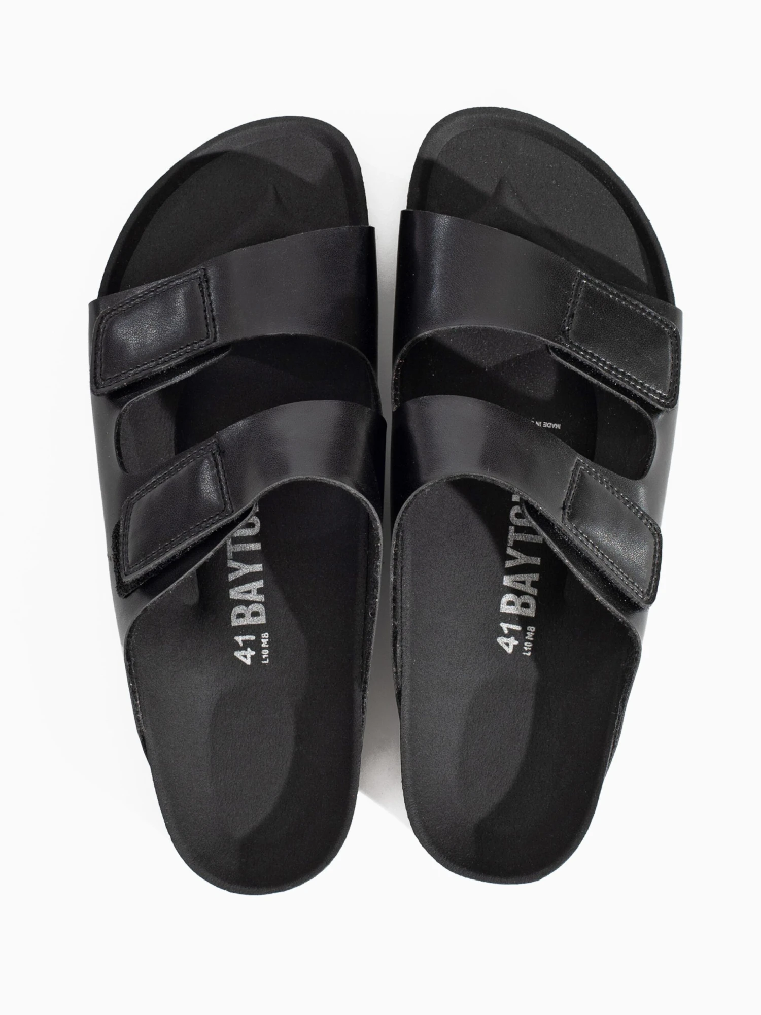 Tøfler Pantoletter Marin Mænd Sort 5 Tøfler Pantoletter Marin Mænd Sort - Billede 3