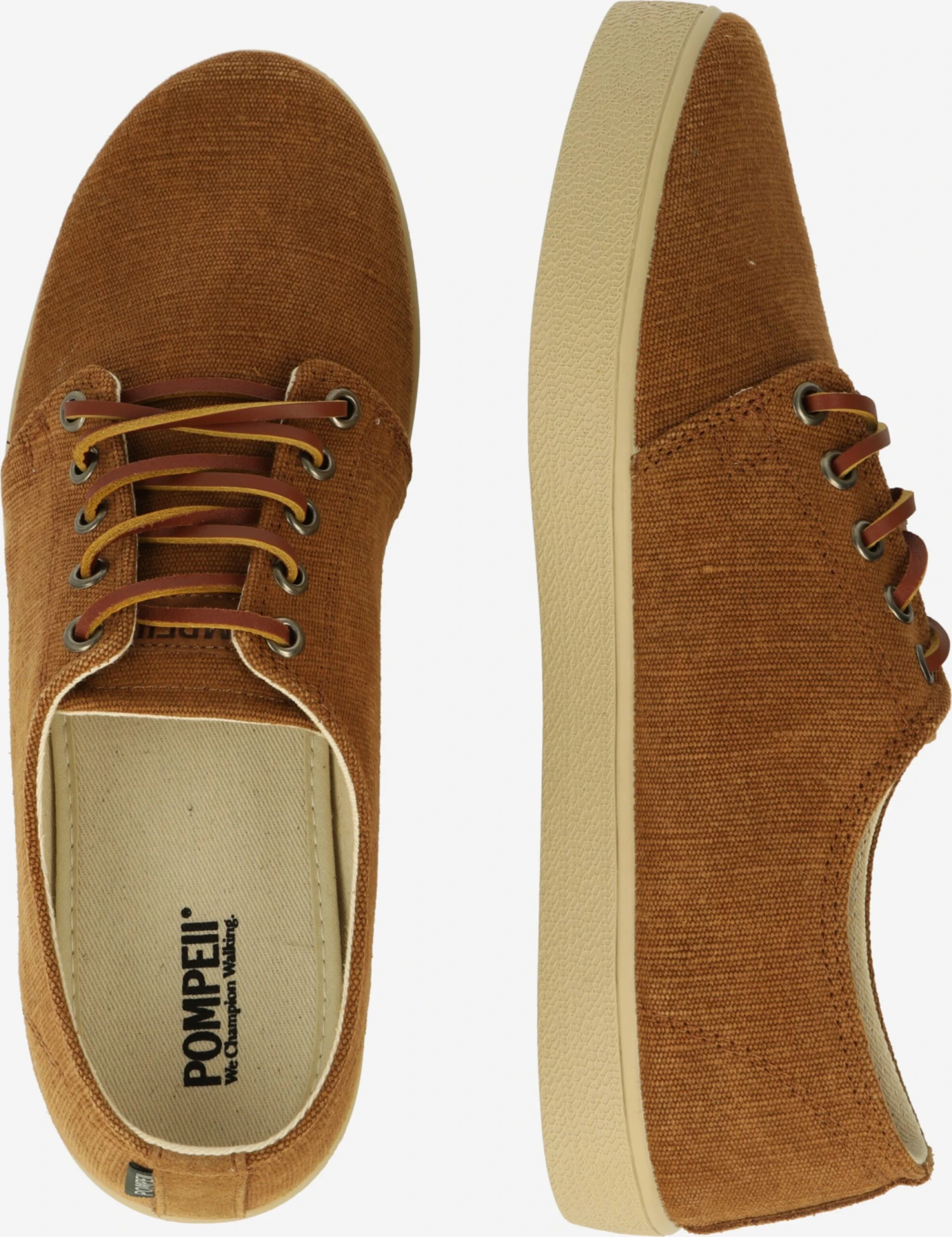Pompeii Casual Sneakers Sneaker Low Mænd Brun 4 Pompeii Casual Sneakers Sneaker Low Mænd Brun - Billede 2